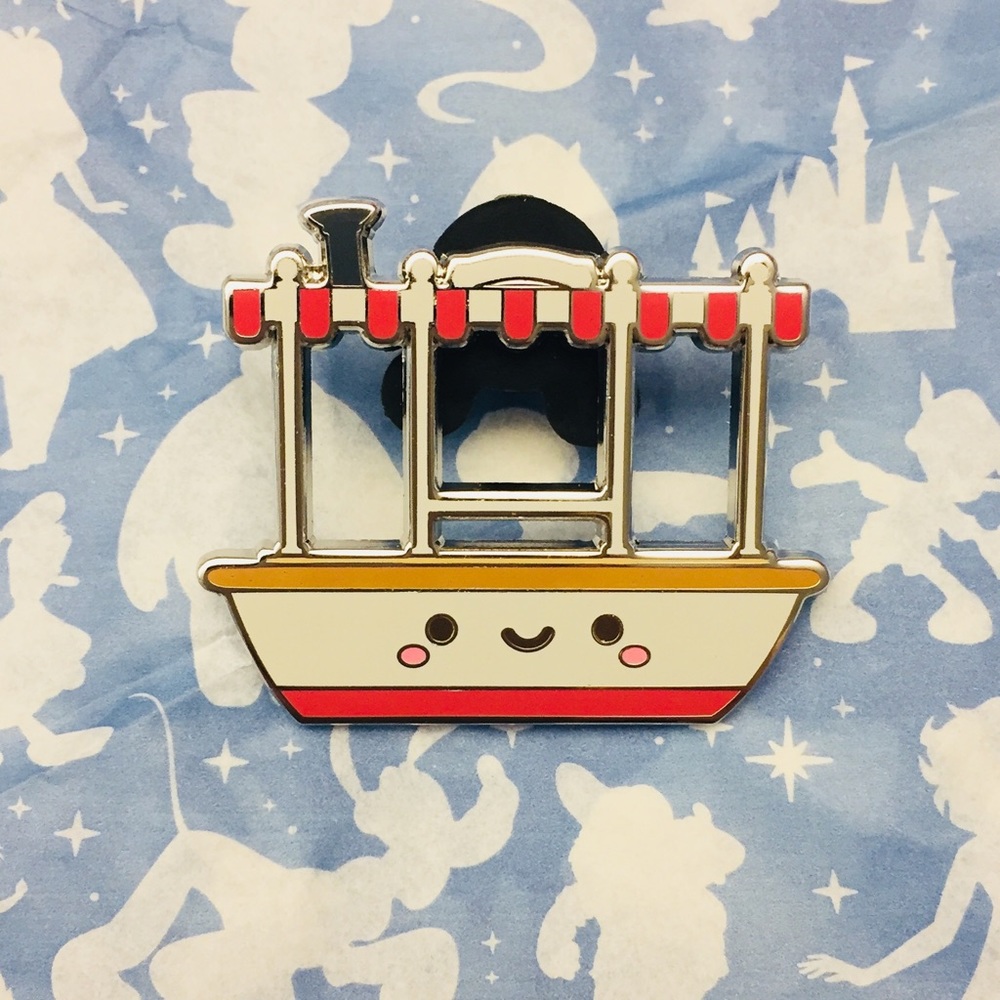 Disney Kingdom of Cute Jungle Cruise Boat Pin